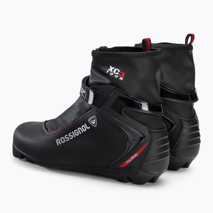 Pánske topánky na bežecké lyžovanie Rossignol XC-3 black 3