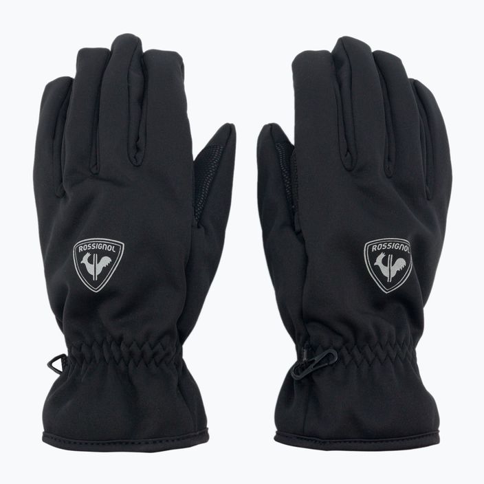 Pánske lyžiarske rukavice Rossignol Xc Softshell black 3