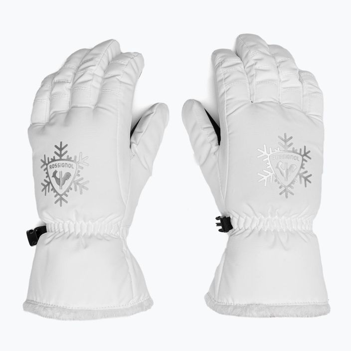 Dámske lyžiarske rukavice Rossignol Perfy G white 3