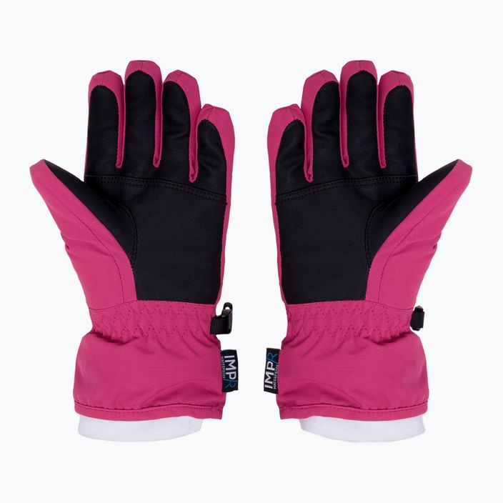 Detské lyžiarske rukavice Rossignol Jr Popy Impr G pink fushia 3