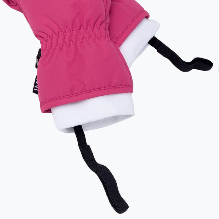 Detské lyžiarske rukavice Rossignol Jr Popy Impr G pink fushia 5