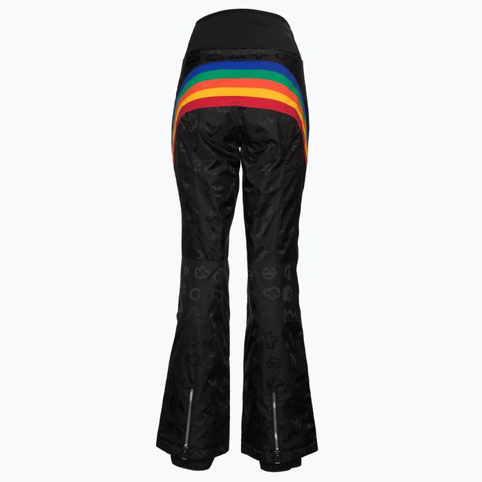 Dámske lyžiarske nohavice Rossignol Rainbow black 10