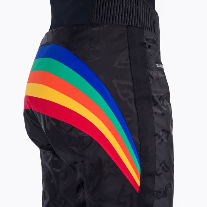 Dámske lyžiarske nohavice Rossignol Rainbow black 6