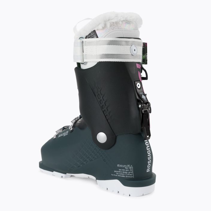 Dámske lyžiarske topánky Rossignol Alltrack Pro 80 X black/green 2