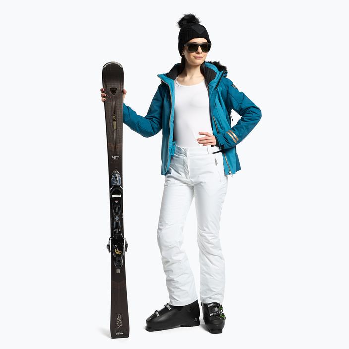 Dámske lyžiarske nohavice Rossignol Ski white 2