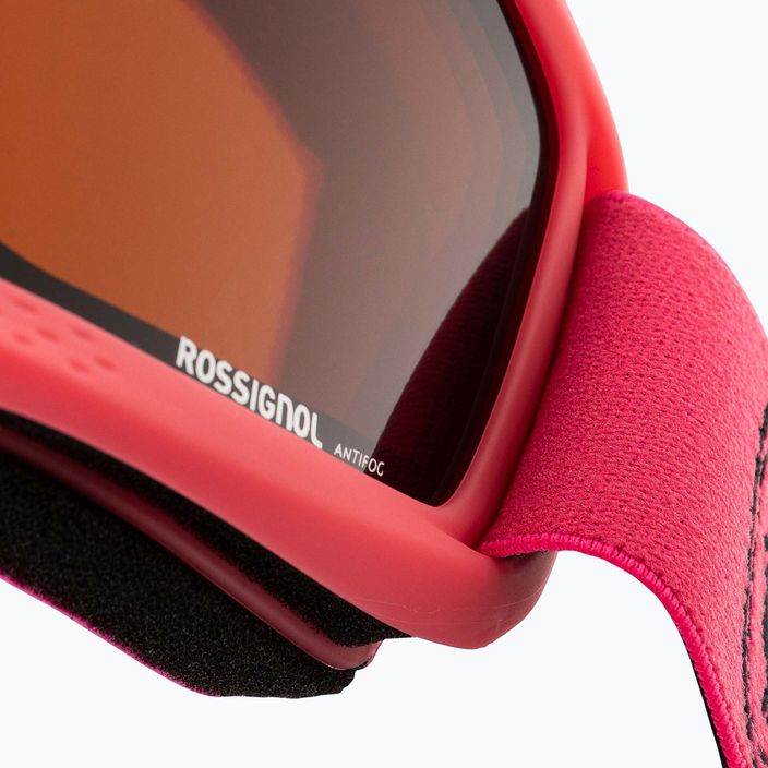 Detské lyžiarske okuliare Rossignol Raffish pink/orange 4