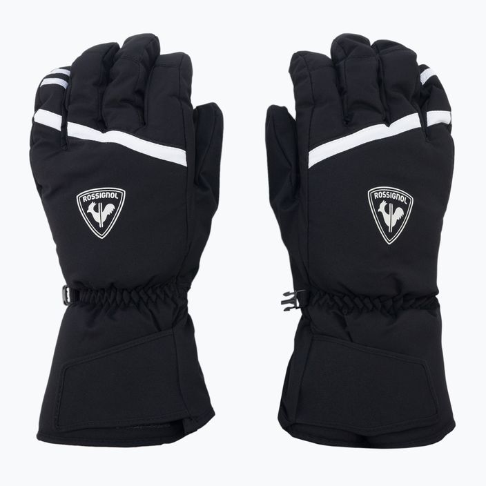 Pánske lyžiarske rukavice Rossignol Perf black/white 3