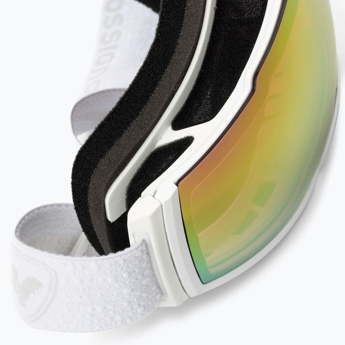 Lyžiarske okuliare Rossignol Magne'lens white/pink miror/silver miror 6