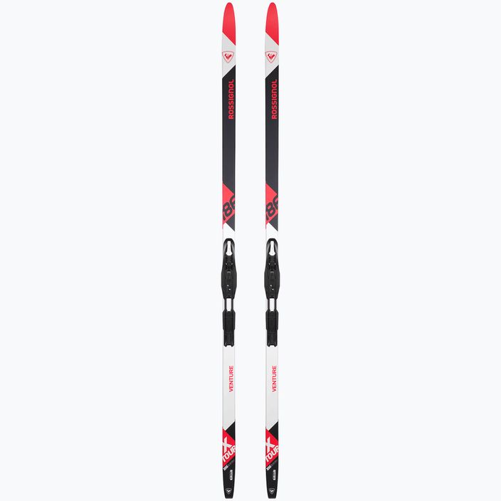 Pánske bežecké lyže Rossignol X-Tour Venture WL 52 + Tour SI red/white 10