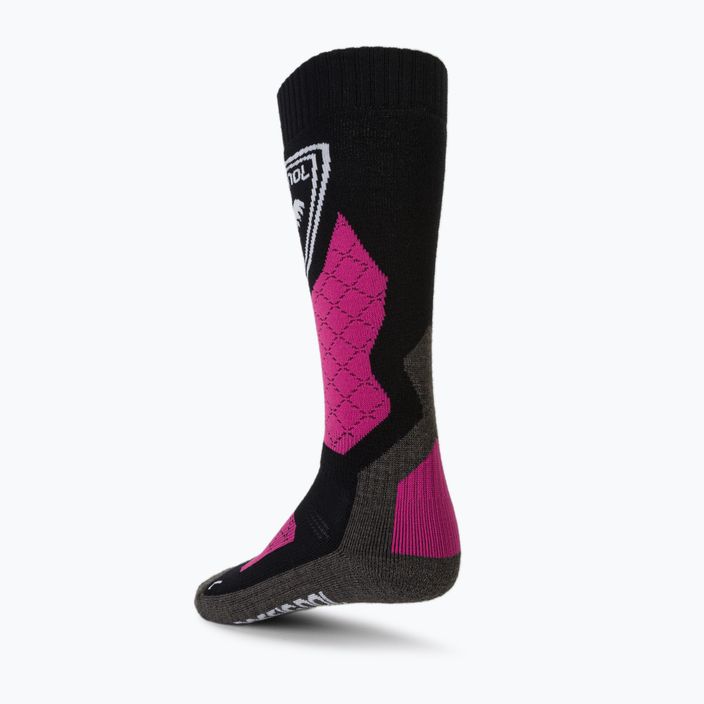 Detské lyžiarske ponožky Rossignol L3 Termotech 2P pink 6