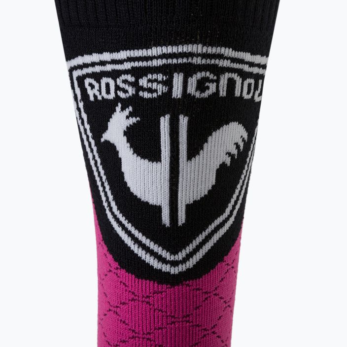 Detské lyžiarske ponožky Rossignol L3 Termotech 2P pink 7