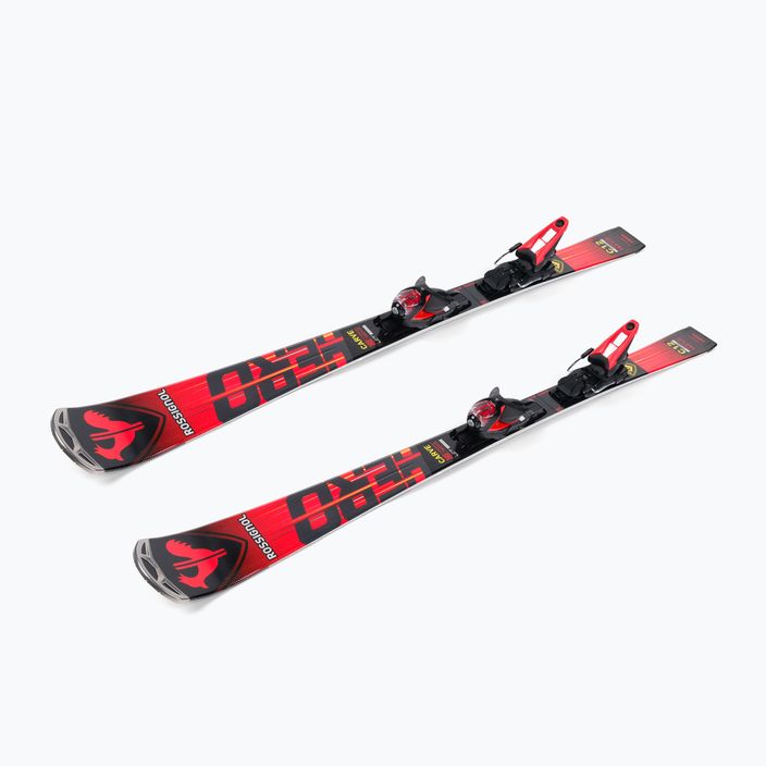Zjazdové lyže Rossignol Hero Carve K + NX12 red 4