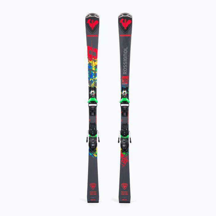 Zjazdové lyže Rossignol Hero Elite ST TI LTD K + SPX14 black/red