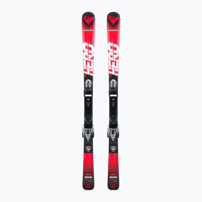 Detské zjazdové lyže Rossignol Hero 130-150 + XP7 red