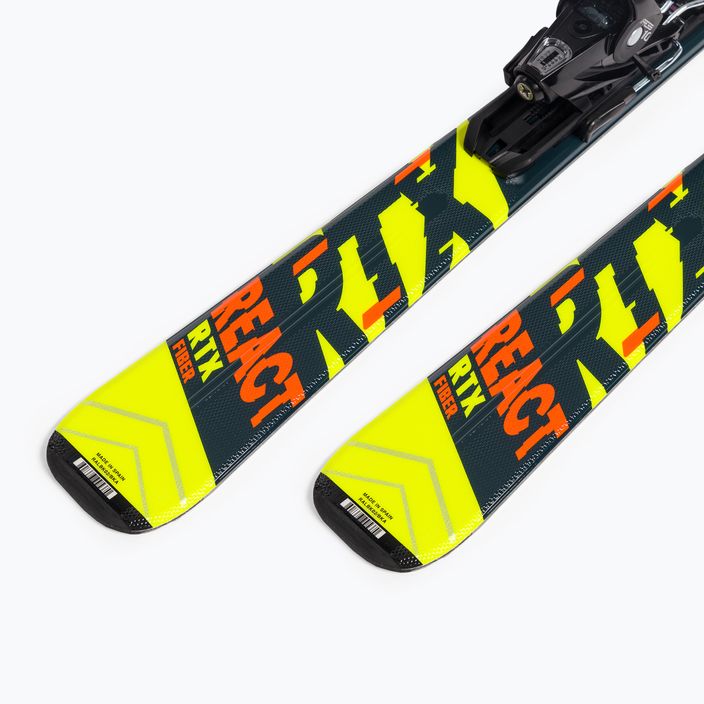 Zjazdové lyže Rossignol React RTX + Xpress 10 GW yellow/black 9