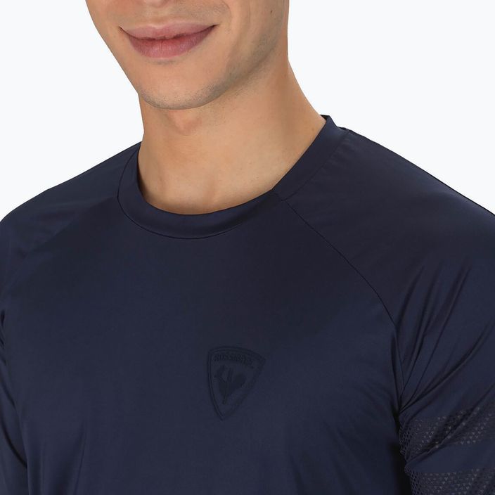 Pánske trekingové tričko s dlhým rukávom Rossignol SKPR dark navy 5