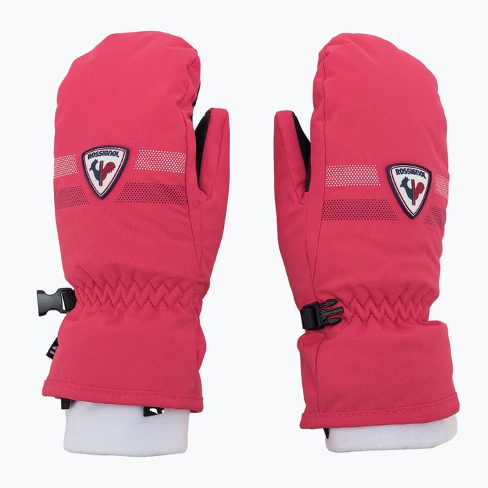 Detské lyžiarske rukavice Rossignol Roc Impr M pink 3