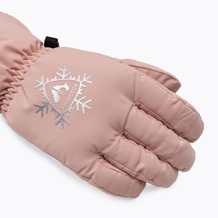 Dámske lyžiarske rukavice Rossignol Perfy G pink 4