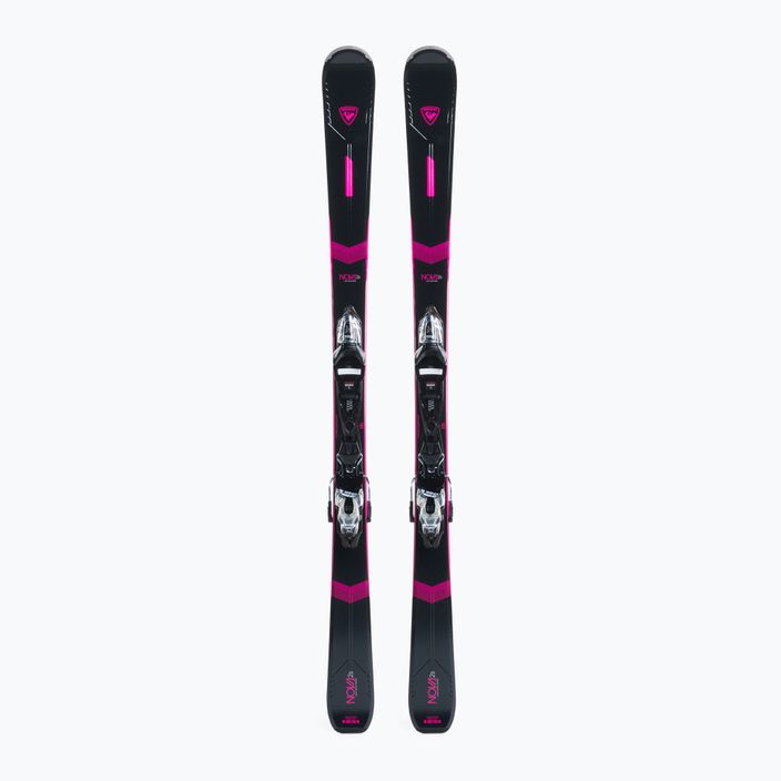 Dámske zjazdové lyže Rossignol Nova 2S + Xpress W 10 GW black/pink