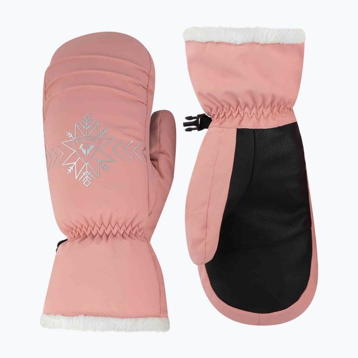 Rossignol dámske lyžiarske rukavice Perfy M cooper pink 5