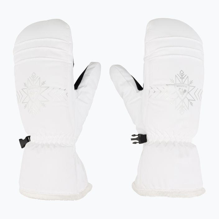 Dámske lyžiarske rukavice Rossignol Perfy M white 3