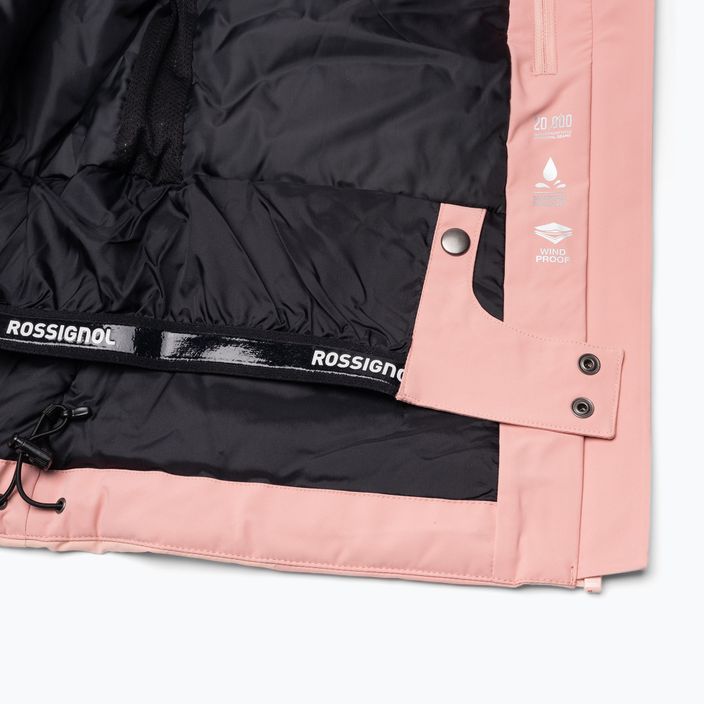 Rossignol Controle cooper pink dámska lyžiarska bunda 8
