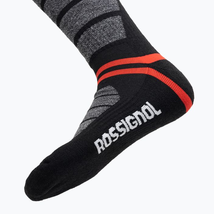 Pánske športové červené lyžiarske ponožky Rossignol L3 Premium Wool 3