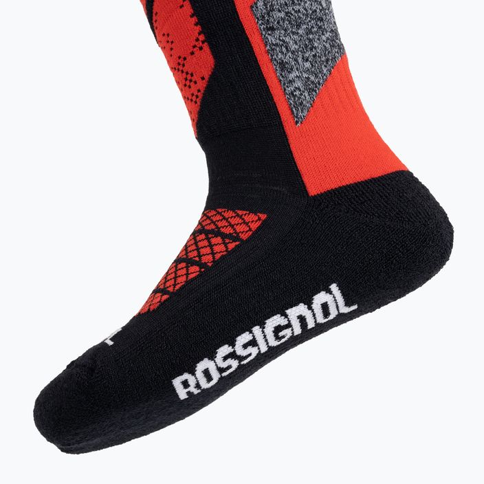 Rossignol L3 Jr Thermotech detské lyžiarske ponožky 2 páry čierne 7