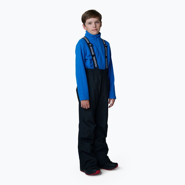 Rossignol Boy Zip detské lyžiarske nohavice čierne