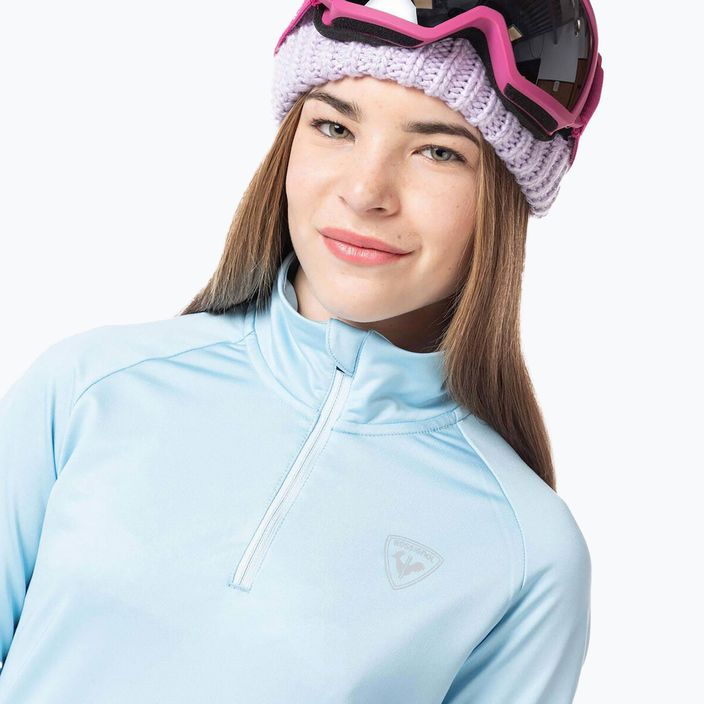 Rossignol Detská lyžiarska mikina Girl Warm Stretch glacier 5