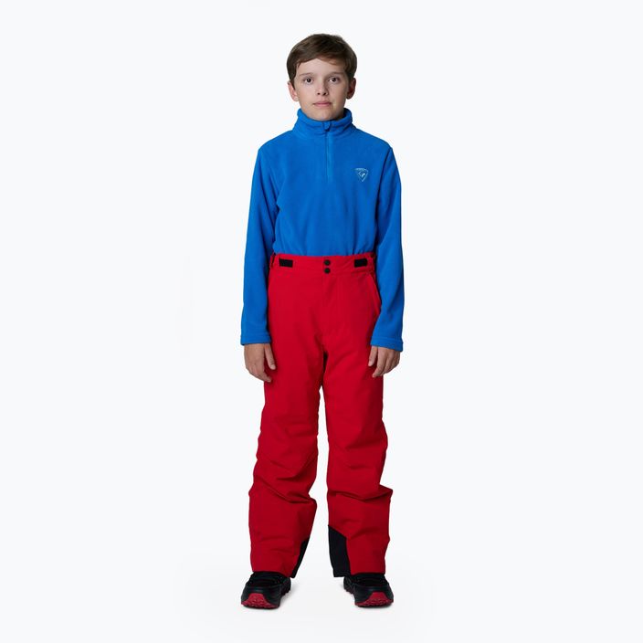Rossignol Boy Ski sports červené detské lyžiarske nohavice 2