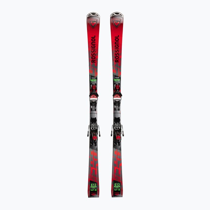Zjazdové lyže Rossignol Hero Elite ST TI K + viazanie SPX14 black/red