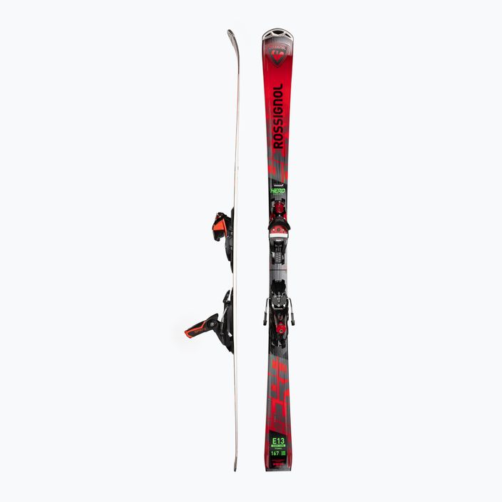 Zjazdové lyže Rossignol Hero Elite ST TI K + viazanie SPX14 black/red 2