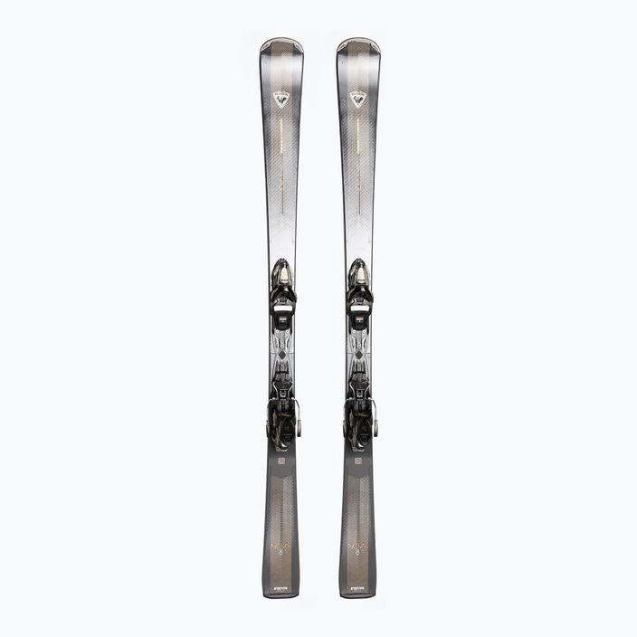 Dámske zjazdové lyže Rossignol Nova 8 + viazanie XP11 dark grey/gold