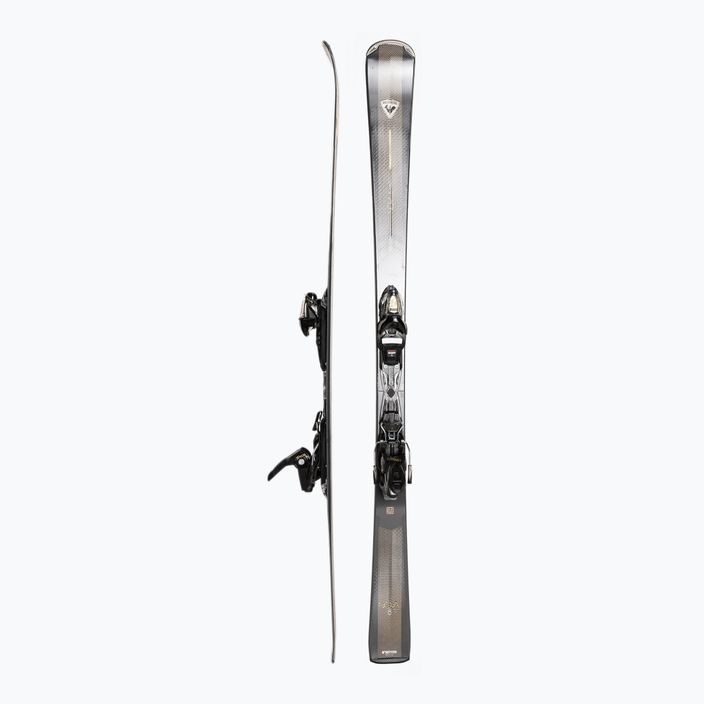 Dámske zjazdové lyže Rossignol Nova 8 + viazanie XP11 dark grey/gold 2