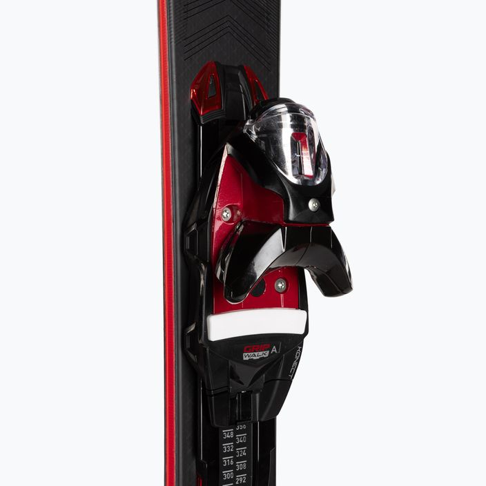 Dámske zjazdové lyže Rossignol Nova 14 K + viazanie NX12 matte black/metallic black 5