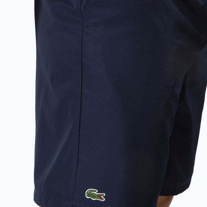 Lacoste pánske tenisové šortky námornícka modrá GH353T 4