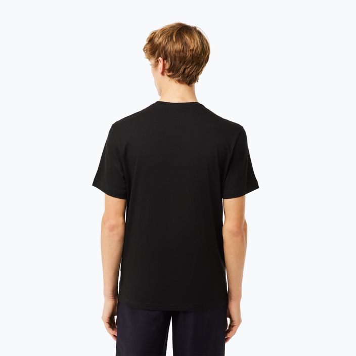 Pánske tričko Lacoste TH2038 black 2