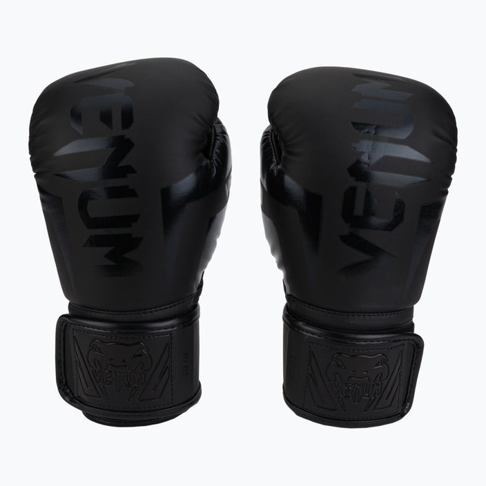 Venum Elite boxerské rukavice čierne 1392