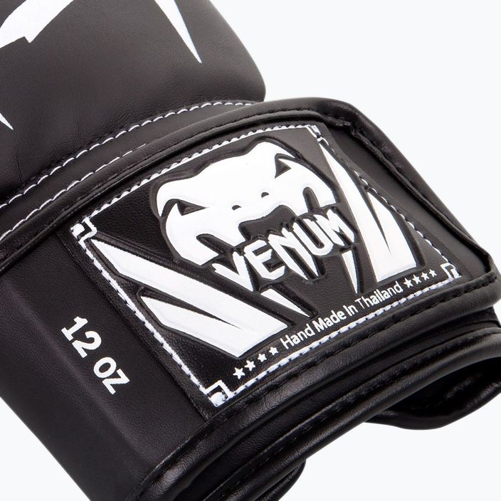 Venum Elite boxerské rukavice čiernobiele 0984 11