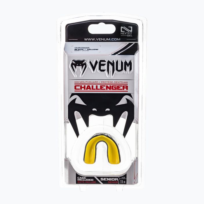 Chránič čeľuste Venum Challenger čierno-žltý 0618