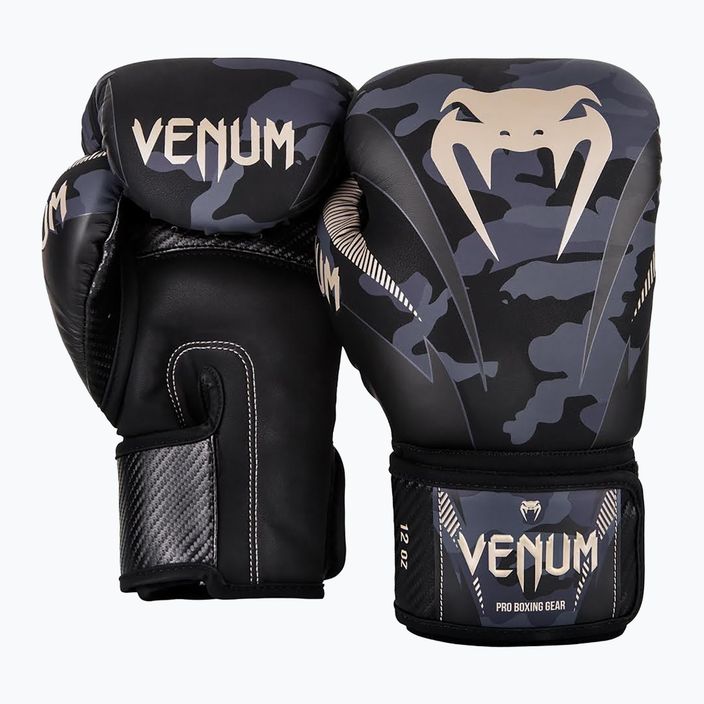 Boxerské rukavice Venum Impact čierno-šedé VENUM-03284-497 6