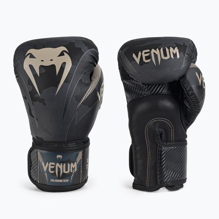 Boxerské rukavice Venum Impact čierno-šedé VENUM-03284-497 3