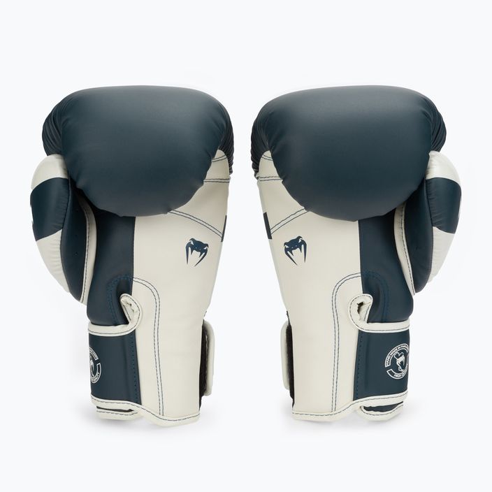Modro-biele boxerské rukavice Venum Elite 1392 2
