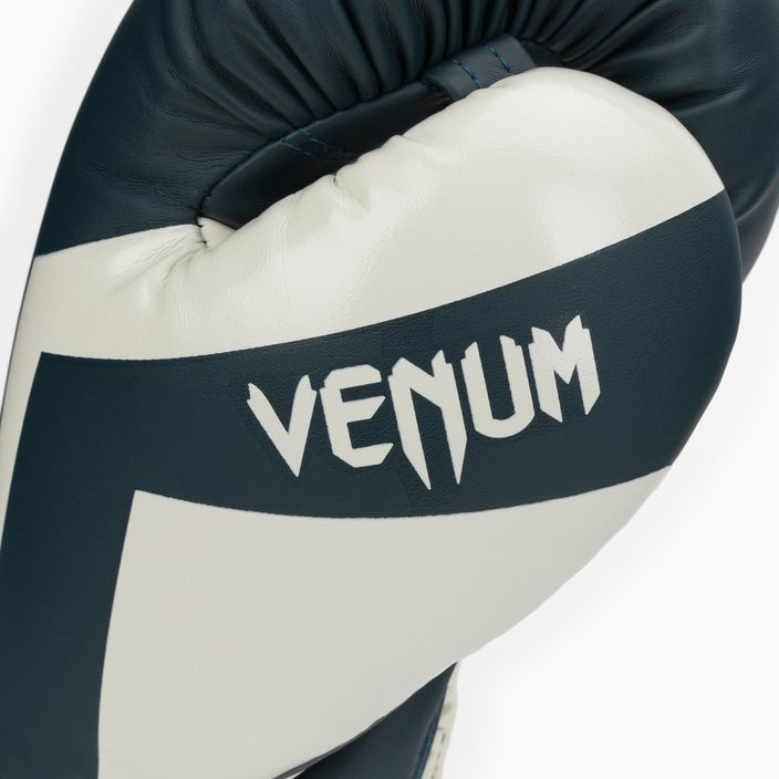 Modro-biele boxerské rukavice Venum Elite 1392 5