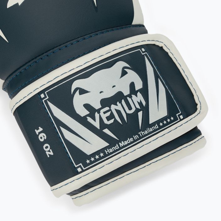 Modro-biele boxerské rukavice Venum Elite 1392 8