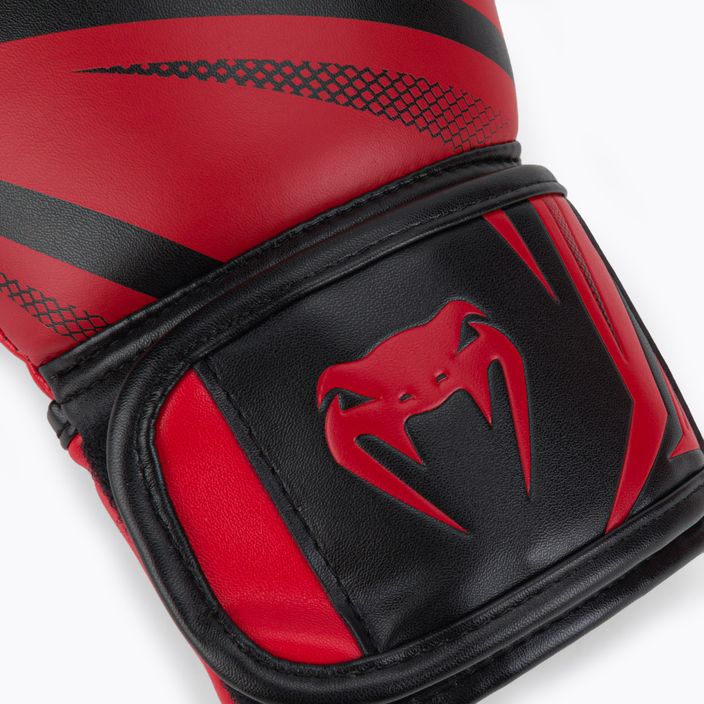 Venum Challenger 3.0 červeno-čierne boxerské rukavice 03525-100 5