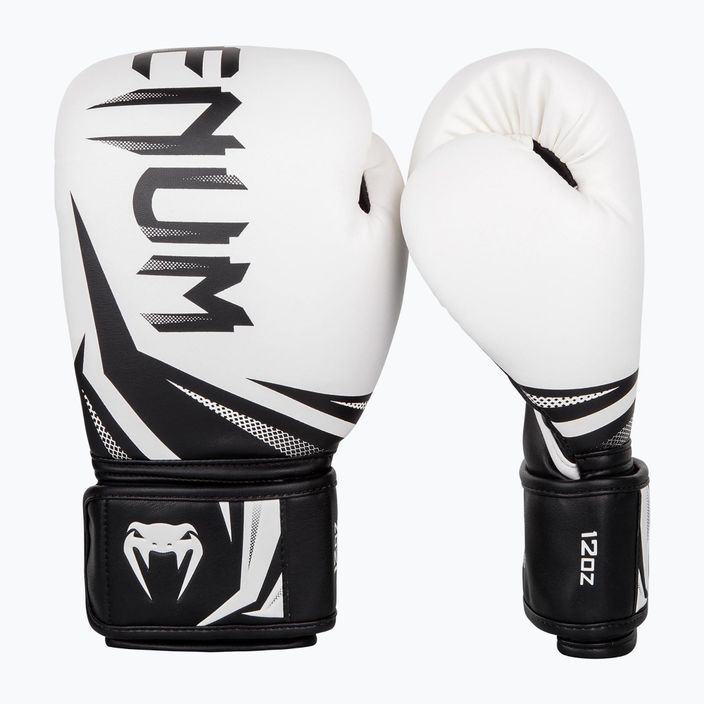 Venum Challenger 3.0 biele a čierne boxerské rukavice 03525-210 6