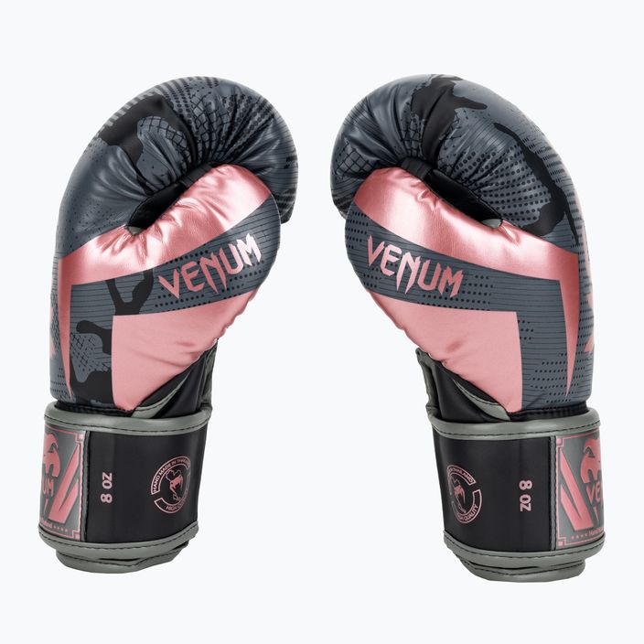 Pánske boxerské rukavice Venum Elite čierno-ružové 1392-537 3