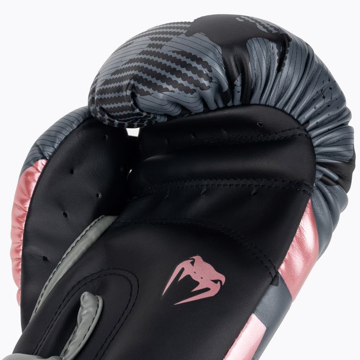 Pánske boxerské rukavice Venum Elite čierno-ružové 1392-537 4